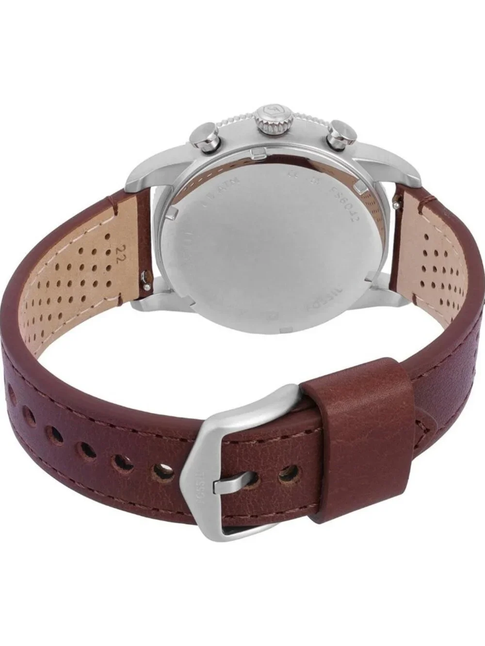 NWT Fossil Sport Tourer Chronograph Quartz White Dial Men's Watch